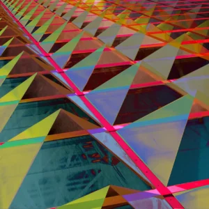 16 x 16 Prismatic Skylight Print